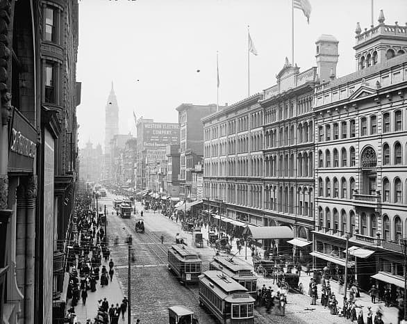 Trolley in 1890