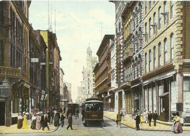 Trolley in 1900