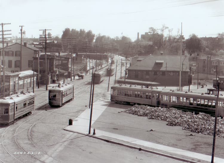 Trolley in 1910