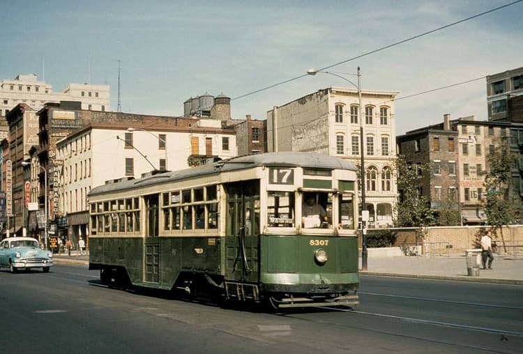 Trolley in 1950